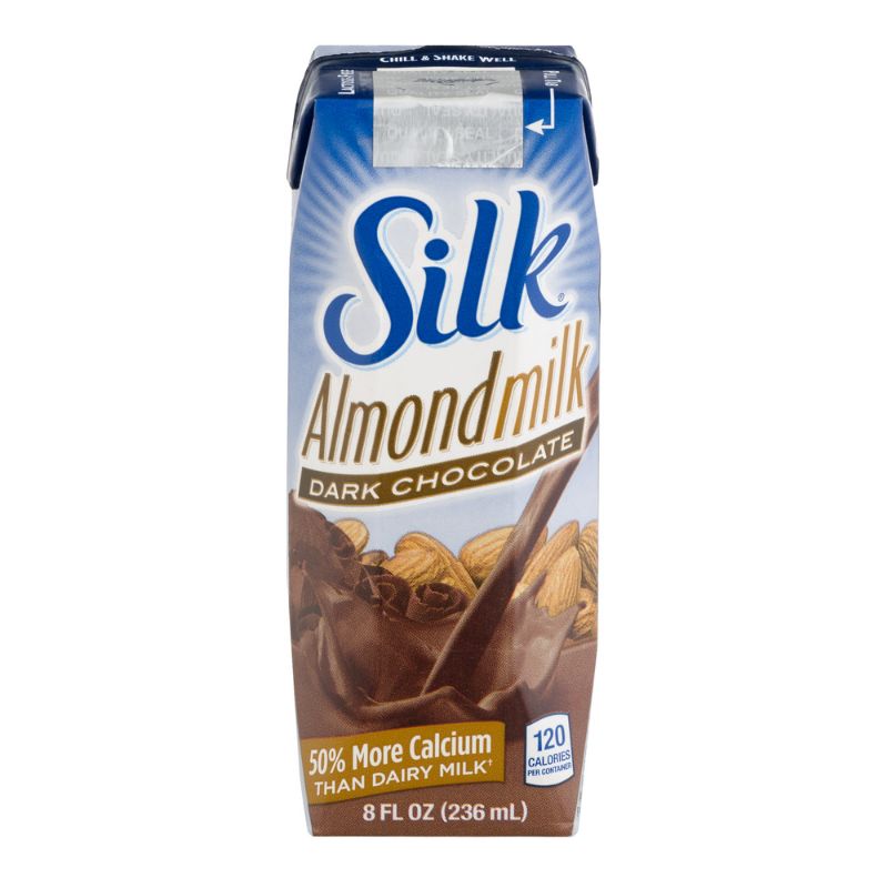 Photo 1 of (12 Pack) Silk Dark Chocolate Almondmilk, Non-Dairy, Vegan, Plant-Based, 8 Fl Oz