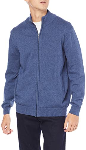 Photo 1 of Amazon Essentials Men's Full-Zip Cotton Sweater SIZE - XXL 