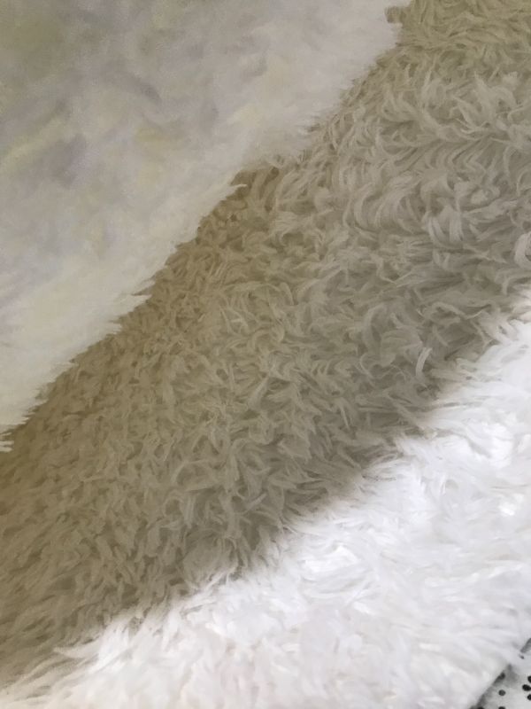 Photo 1 of 108" x 71"  area rug color white