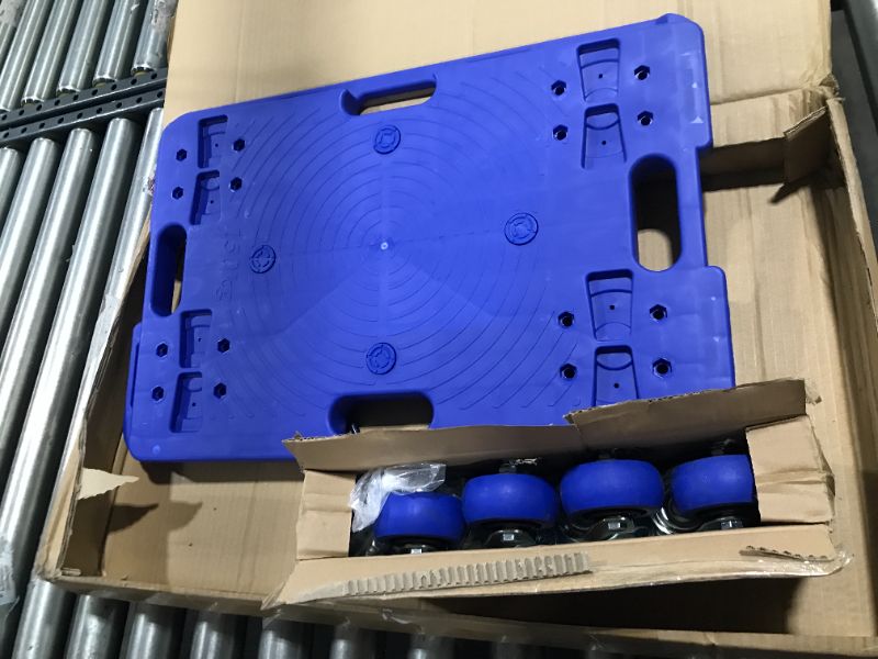 Photo 1 of 15kg capacity  floor dolly blue