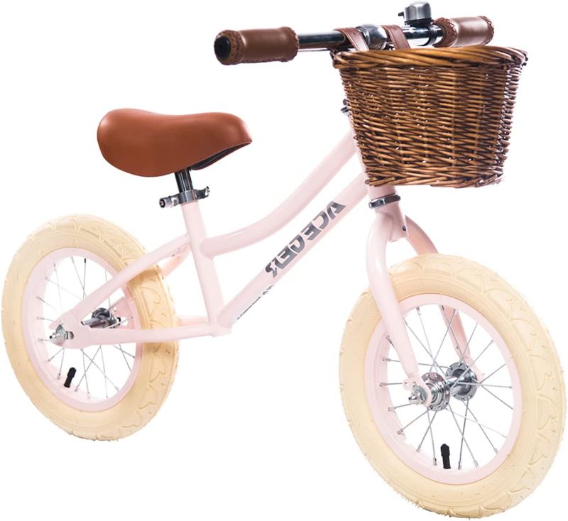 Photo 1 of ACEGER Balance Bike for Kids with Basket, Ages 2 to 5 Years
