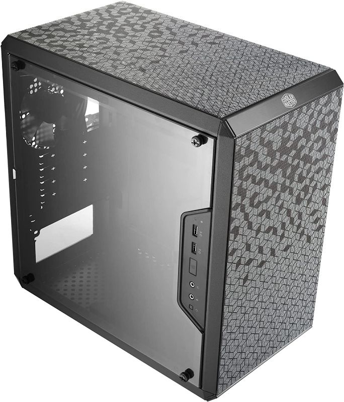 Photo 1 of Cooler Master MasterBox Q300L Micro-ATX Tower, Black (MCB-Q300L-KANN-S00) 