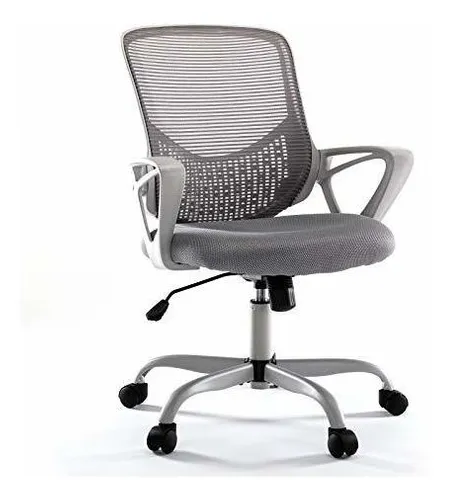 Photo 1 of Mid-Back Swivel Office Chair with L-Bracket.
