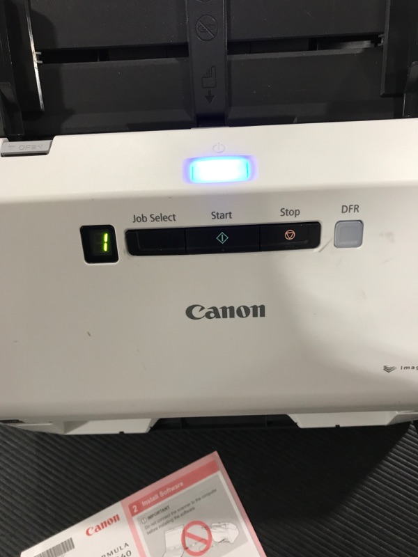 Photo 4 of Canon imageFORMULA R40 Office Document Scanner For PC and Mac, Color Duplex Scanning, Easy Setup For Office Or Home Use, Includes Scanning Software R40 Document Scanner