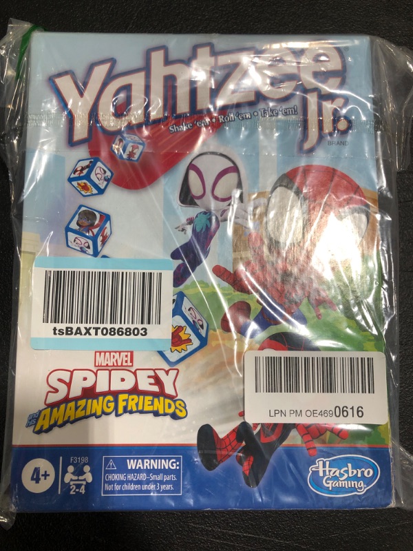 Photo 2 of Spidey and His Amazing Friends Yahtzee Jr. Marvel Edition Board Game for Kids Ages 4 and Up, Counting and Matching Game for Preschoolers (Amazon Exclusive)