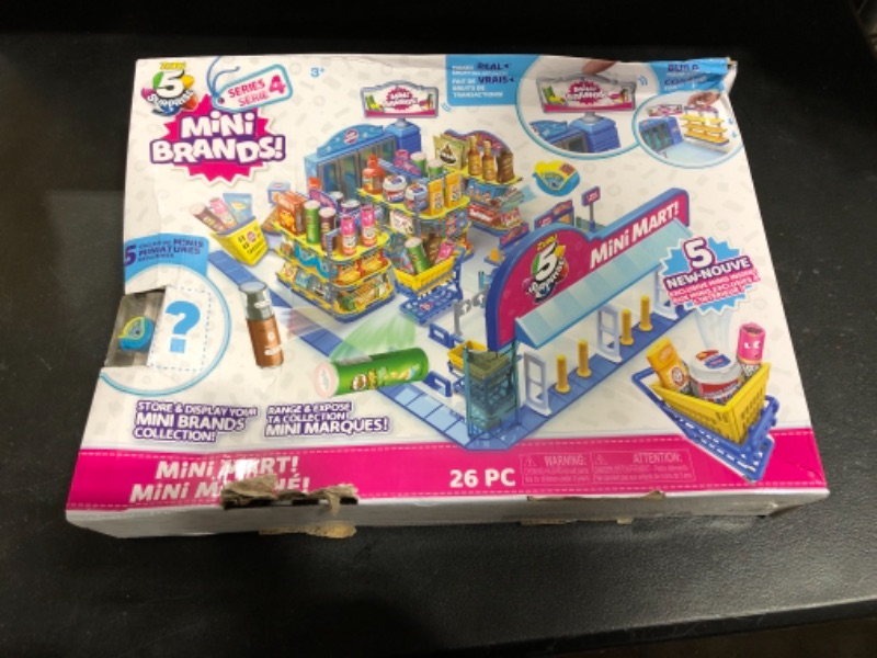 Photo 2 of 5 Surprise Mini Brands - Mini Mart Playset by ZURU (Series 4) Exclusive and Mystery Collectibles