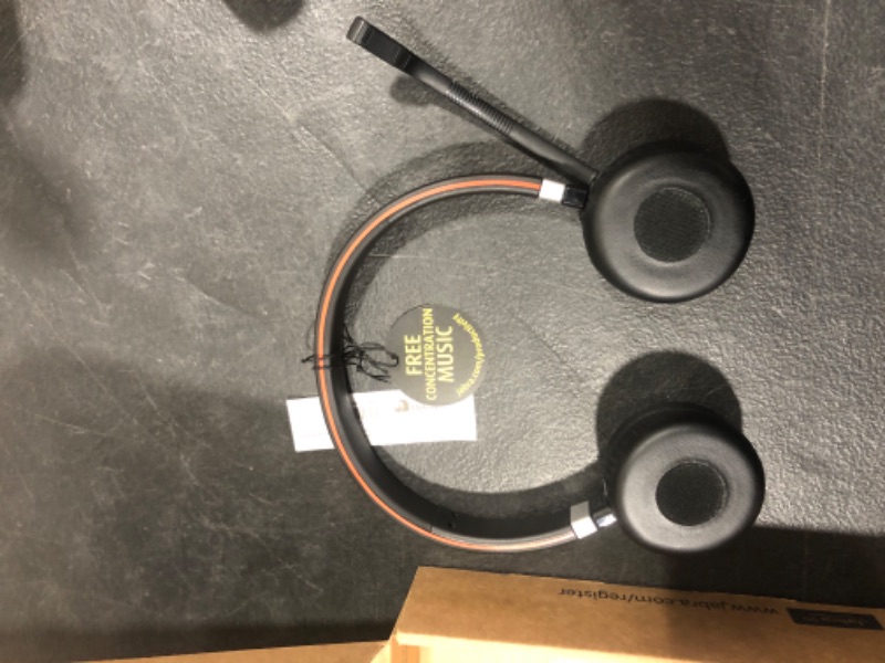 Photo 3 of Jabra Evolve 65 UC Wireless Headset, Stereo – Includes Link 370 USB Adapter – Bluetooth Headset with Industry-Leading Wireless Performance, Passive Noise Cancellation, All Day Battery, Stereo Speaker, Model: 6599-829-409 UC Optimized Stereo Speaker