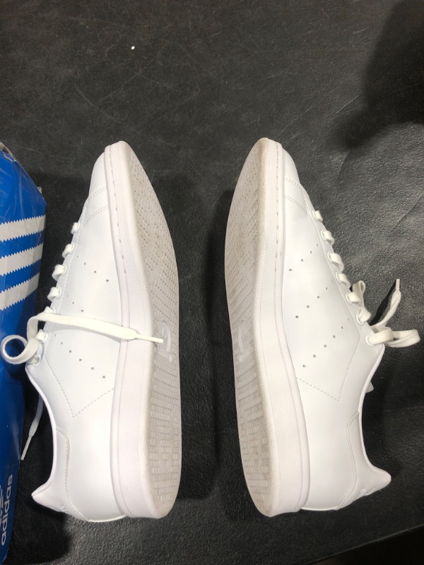 Photo 2 of adidas Originals Stan Smith sneakers in triple white 10.5