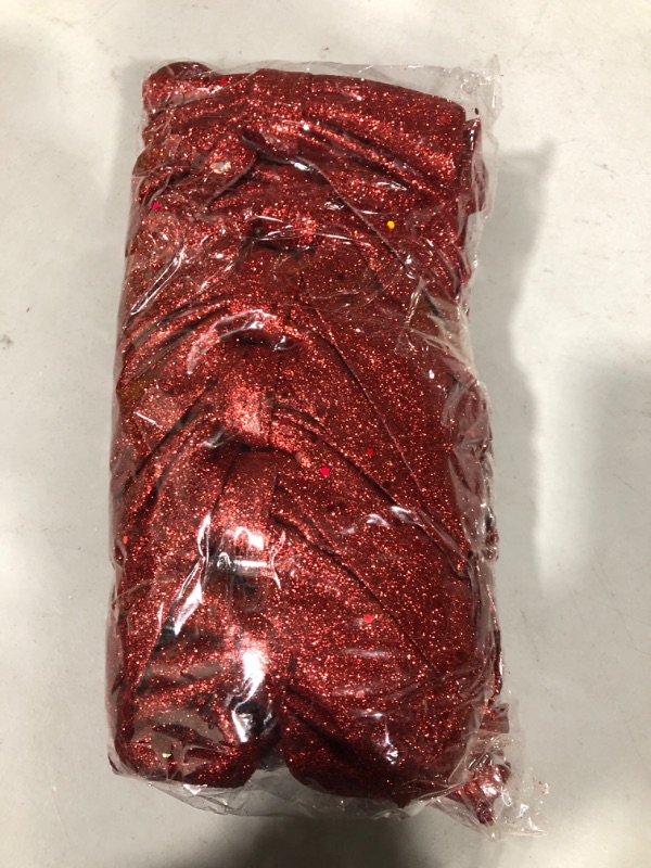 Photo 1 of 24 pcs Red Glittery Bow 5.5"