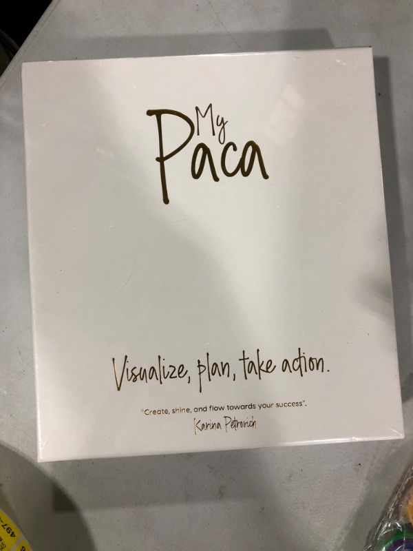 Photo 2 of My Paca 2023 Daily Planner For Women Weekly & Monthly Schedule Goal Journal, Professional Planner And Work Organizer For Women ( ?9.57" x 8.66" x 1.69")