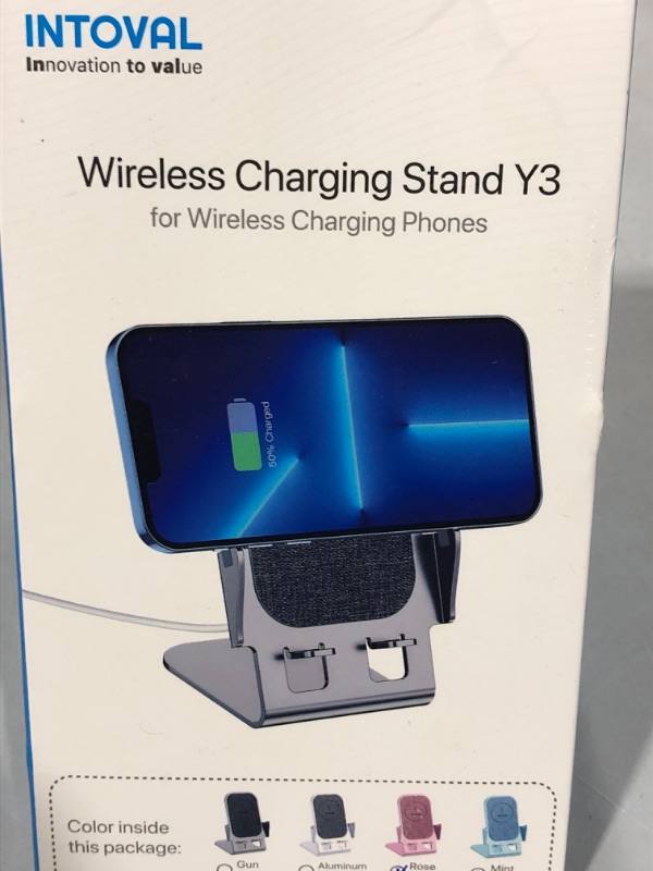 Photo 1 of Intoval Wireless Charging Station, 3 in 1 Charger for Apple iPhone/iWatch/Airpods,iPhone 13,12,11 (Pro, Pro Max)/XS/XR/XS/X/8(Plus),iWatch 7/6/SE/5/4/3/2,Airpods Pro/3gen (A3,Pink)
