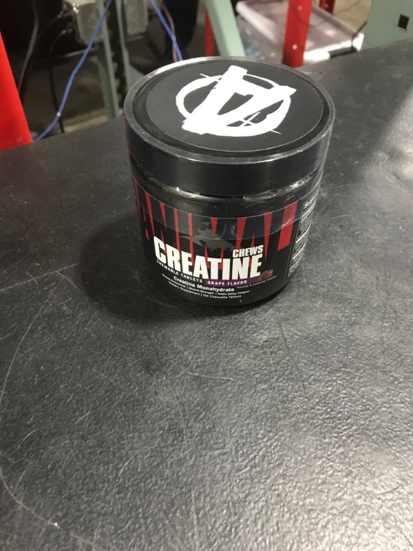 Photo 2 of  best by 09/2024 Animal Creatine Chews Tablets - Enhanced Creatine Monohydrate with AstraGin to Improve Absorption, Sea Salt for Added Pumps, Delicious and Convenient best by 09/2024
