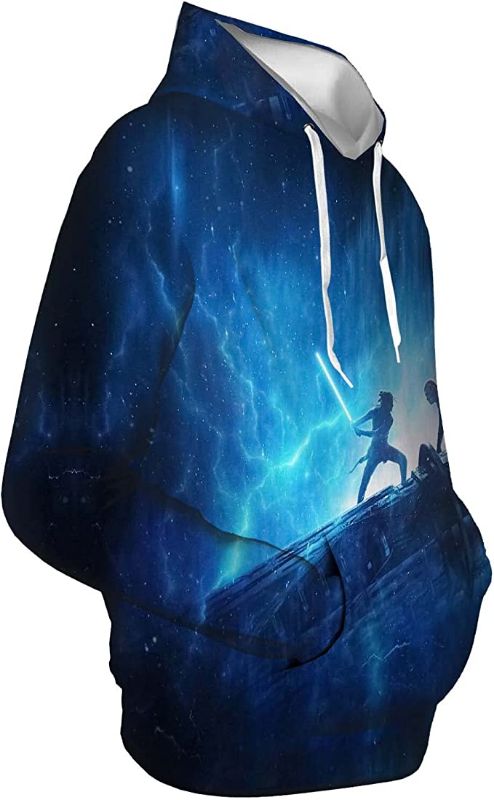 Photo 1 of American cartoon animation hoodie, unisex 3D printed sports top, classic and fashionable animation pullover, stock photo different from item -see photos
SIZE L