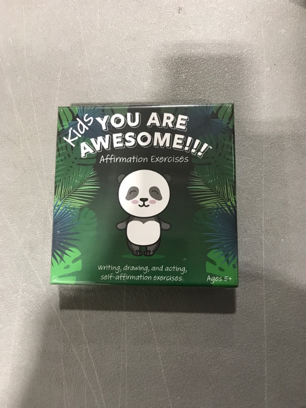 Photo 2 of You Are Awesome!!! Kids Affirmation Exercises 30 Cards Pre-school game to practice affirmations 