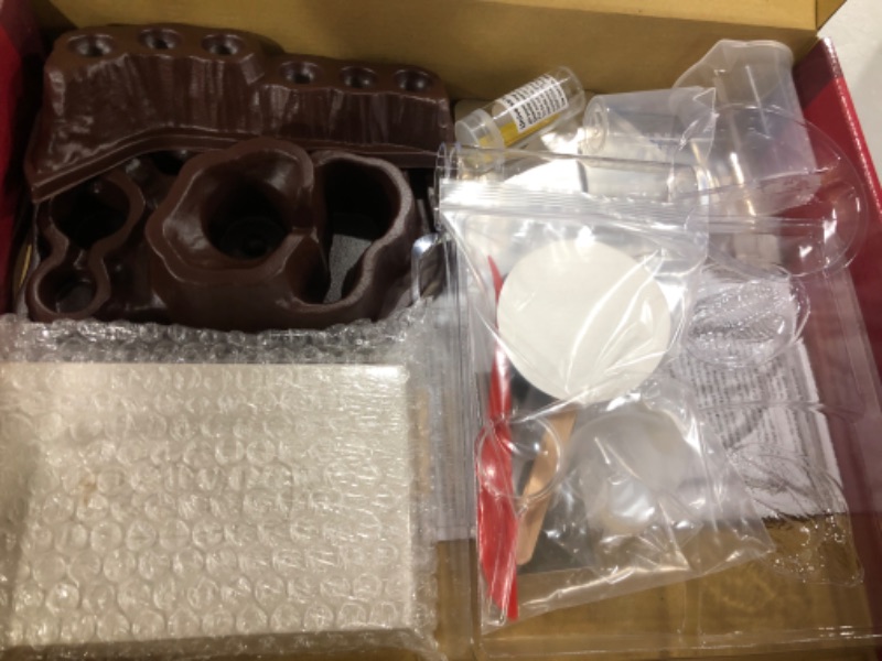 Photo 1 of Playz Huge Earth Volcano, Dinosaur & Fossil Dig Kit - Stem Science Kit for Kids Age 8 9 10 11 12 13+ Years Old - 46+ Fun & Safe Geology Experiments - Kids Toys and Craft Activities for Boys & Girls