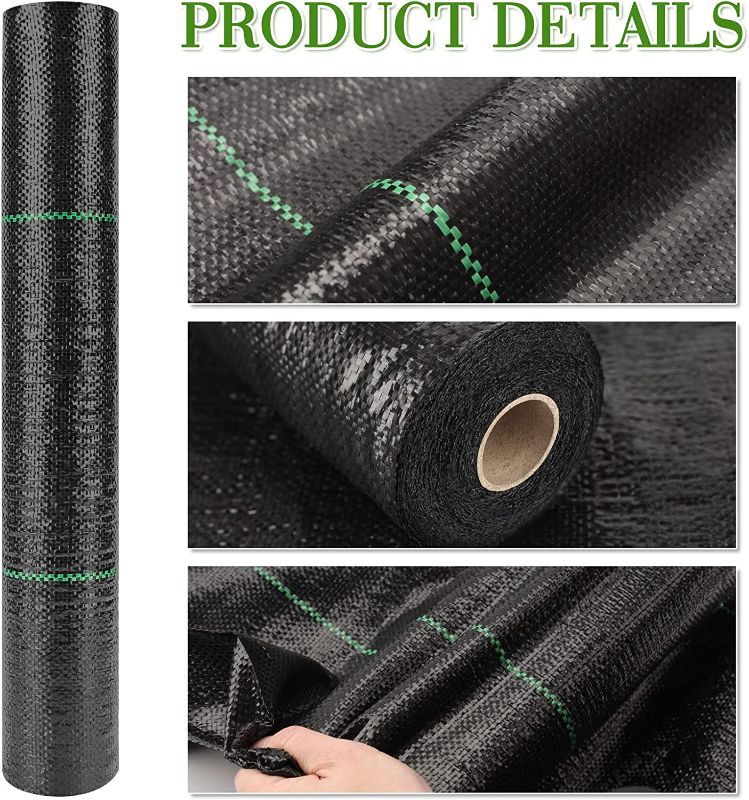 Photo 1 of  4ft x 300ft Weed Barrier Landscape Fabric