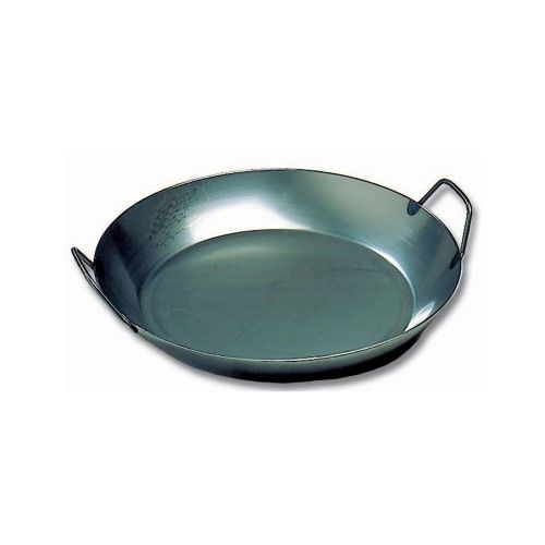 Photo 1 of  Matfer Bourgeat 062052 Black Steel Paella Pan 15-3/4 in. Diameter 