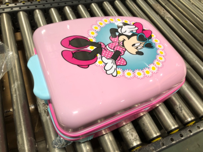 Photo 2 of  AMERICAN TOURISTER Kids' Disney Hardside Upright Luggage, Minnie, Carry-On 18-Inch 