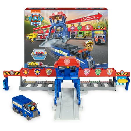 Photo 1 of  PAW Patrol Big Truck Pups Truck Stop HQ with Vehicle 3ft. Wide Playset 