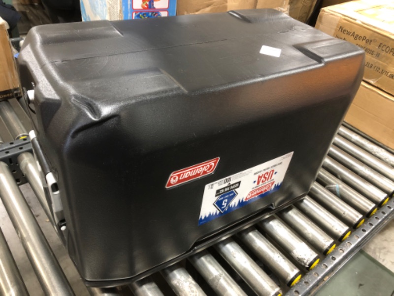 Photo 4 of  Coleman 70 Qt Hard Sided Black Cooler