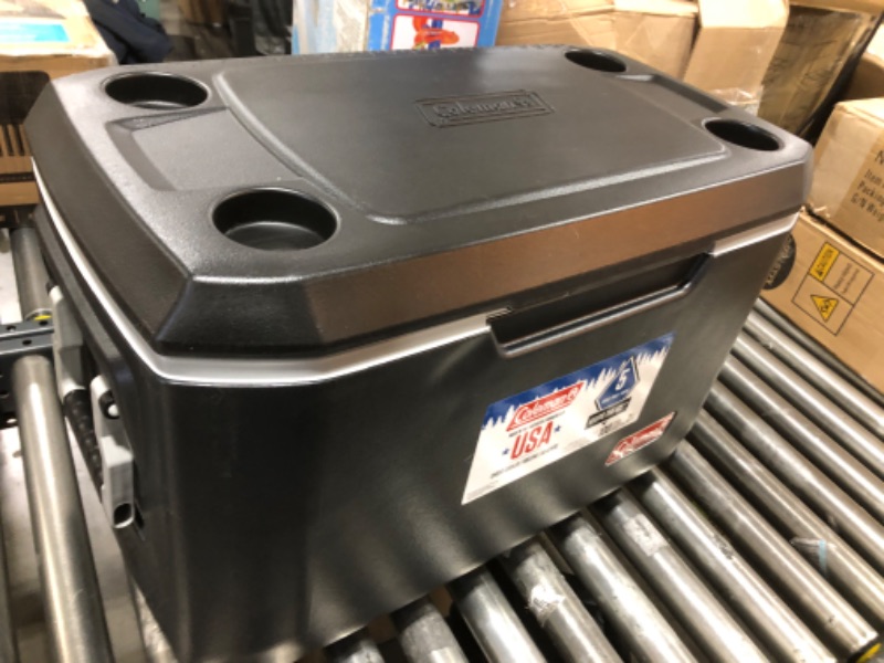 Photo 2 of  Coleman 70 Qt Hard Sided Black Cooler