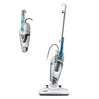 Photo 1 of EUREKA Lightweight Corded Stick Vacuum Cleaner Powerful Suction Convenient Handheld Vac with Filter for Hard Floor, 3-in-1, Aqua Blue