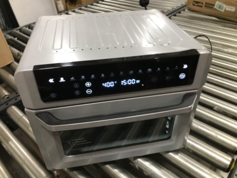 Photo 2 of Gevi Air Fryer Toaster Oven Combo, Big Digital LED Screen Convection Oven with Grill and Dehydrator, Oversized Capacity Countertop Oven with Online Recipes
