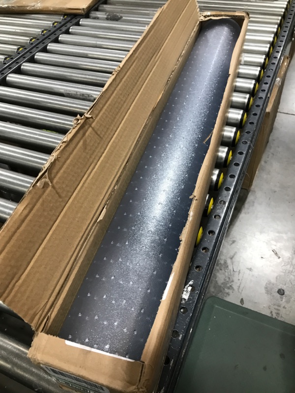 Photo 1 of Todeco Office Chair Mat for Carpet Floors, Transparent Floor Protector, Desk Chair mat, Plastic Floor mat for Office Large 48" x 36"
