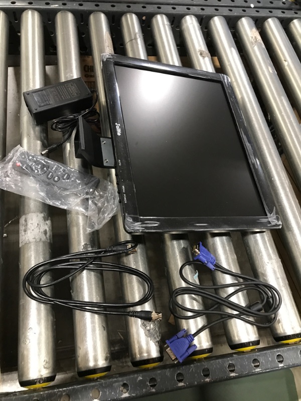 Photo 1 of JaiHo 15 Inch LCD Monitor HDMI VGA Monitor, 1024x768 Resolution Monitor Color Screen with VGA/AV/HDMI/BNC/USB Earphone Output, Built-in Dual Speakers

