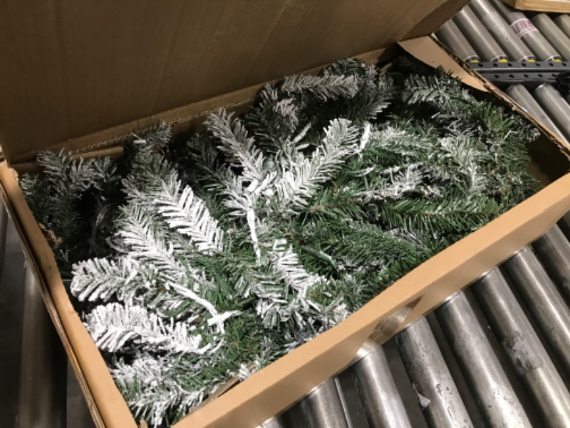 Photo 2 of  National Tree Company Prelit Spruce Garland 4.5 (Green) 