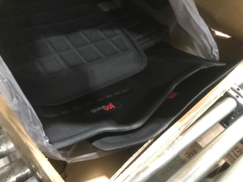 Photo 3 of BHASD Tesla Model Y Floor Mats 3D Full Set Floor Liners 6pcs Vehicle Mat for 2021 2022 2023 5 Seater Car Floor Mats Cargo Liner Trunk Mat Interior Accessories, Waterproof Odorless TPE XPE Material Full Set?6 pcs?