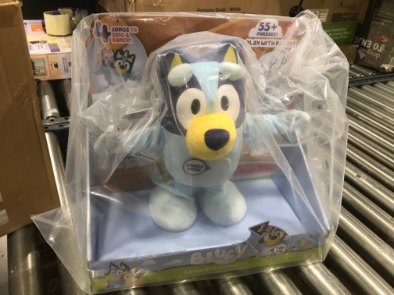 Photo 2 of  Bluey Dance and Play 14 Inch Animated Plush with Phrases and Songs Preschool Ages 3+ 
