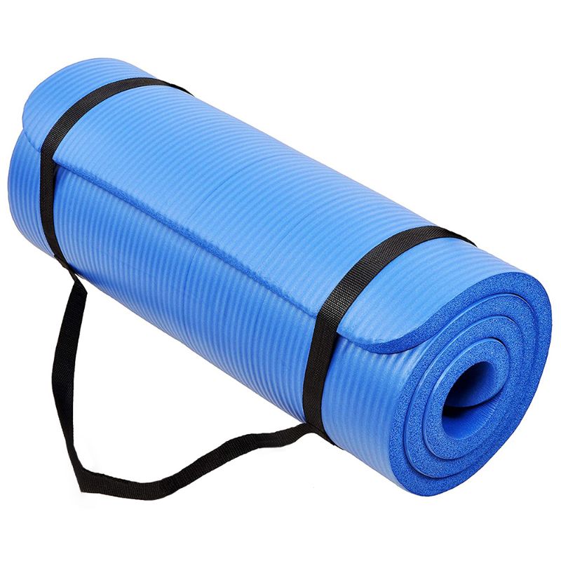 Photo 1 of 24 INCH WIDTH BLUE YOGA MAT