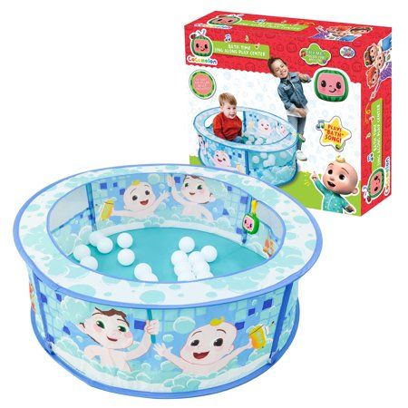 Photo 1 of  CoComelon Bath Time Sing Along Play Center Pop up Ball Pit Tent with 20 Play Balls and Music Children Ages 3+ 