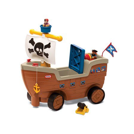 Photo 1 of  Little Tikes Play N Scoot Pirate Ship 