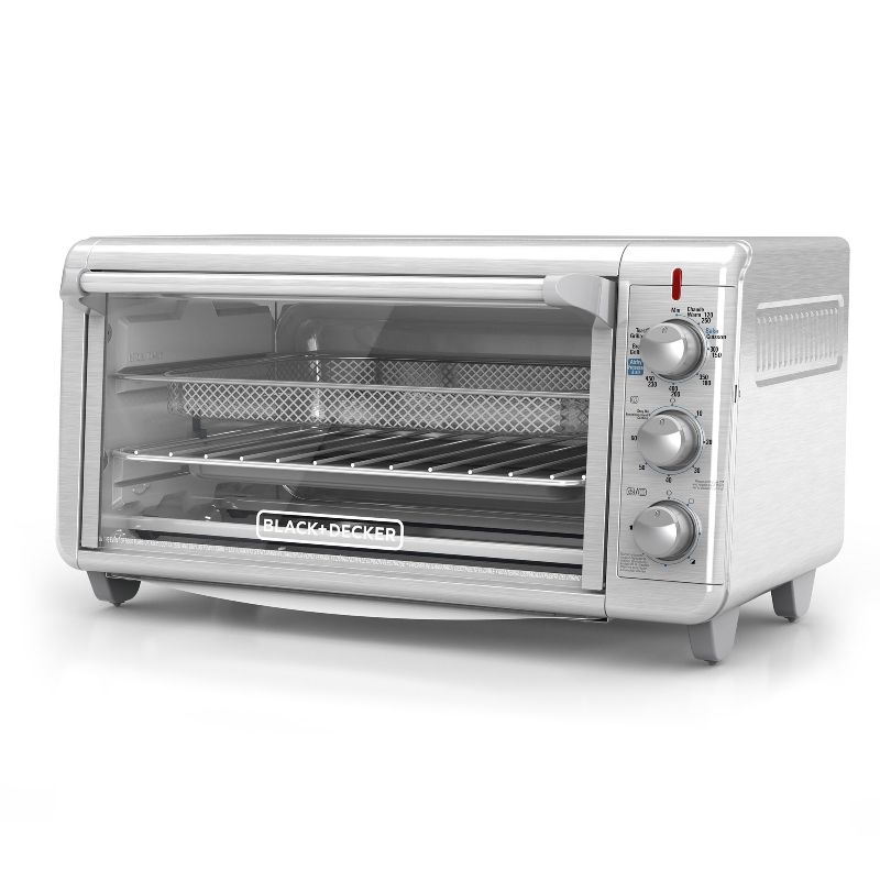 Photo 1 of  TO3265XSSD Extra Wide Crisp N Bake Air Fry Toaster Oven - Silver 