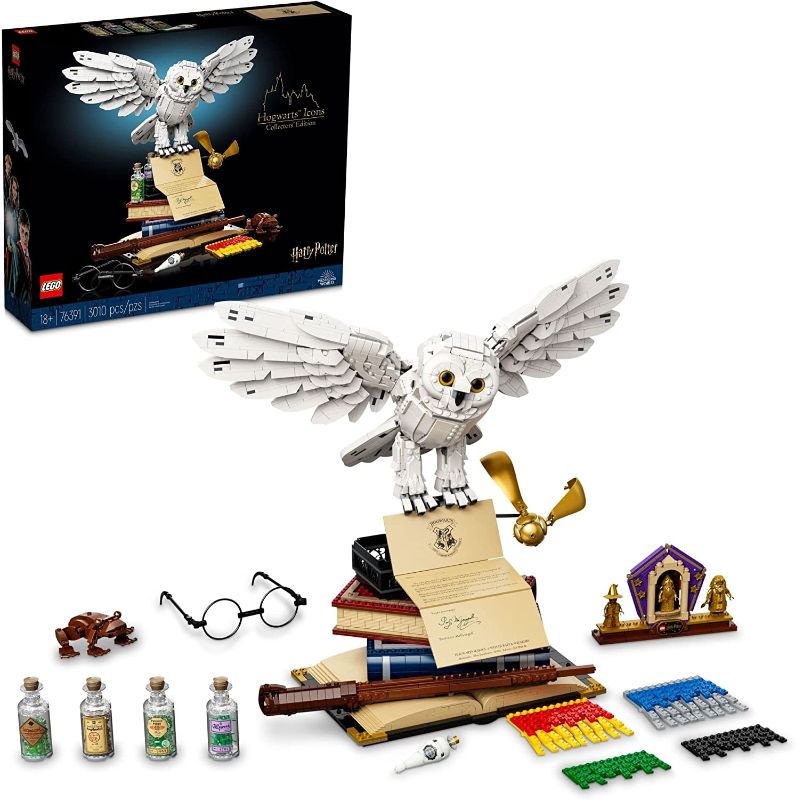 Photo 1 of  LEGO Harry Potter Hogwarts Icons - Collectors' Edition 76391 Building Set for Adults (3010 Pieces) 