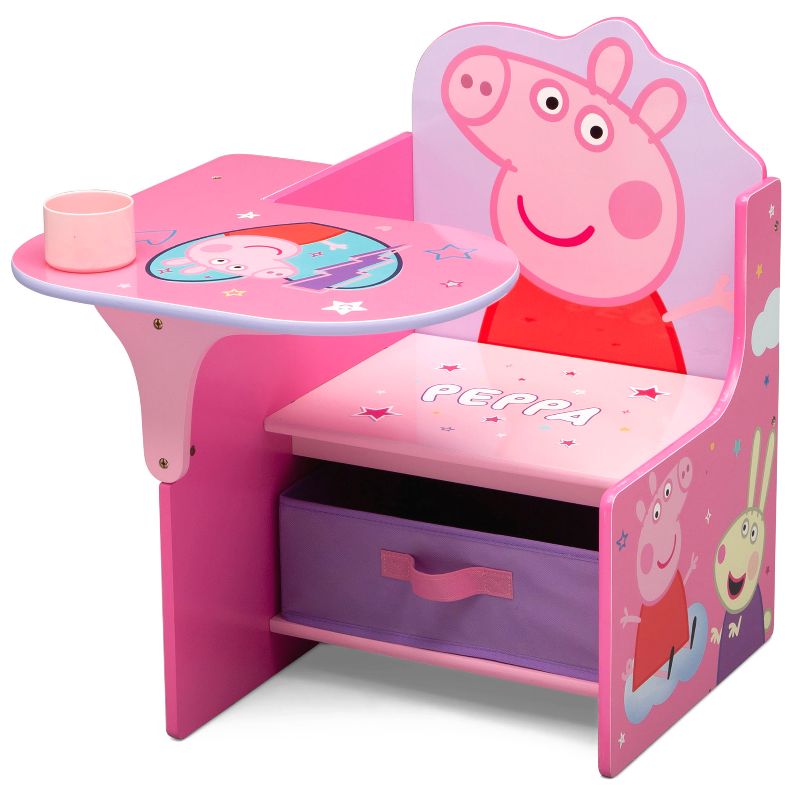 Photo 1 of  Delta Children Peppa Pig Chair Desk with Storage Bin 