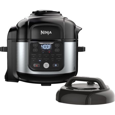 Photo 1 of  Ninja Foodi 11-in-1 6.5-qt Pro Pressure Cooker + Air Fryer with Stainless Finish, FD302 