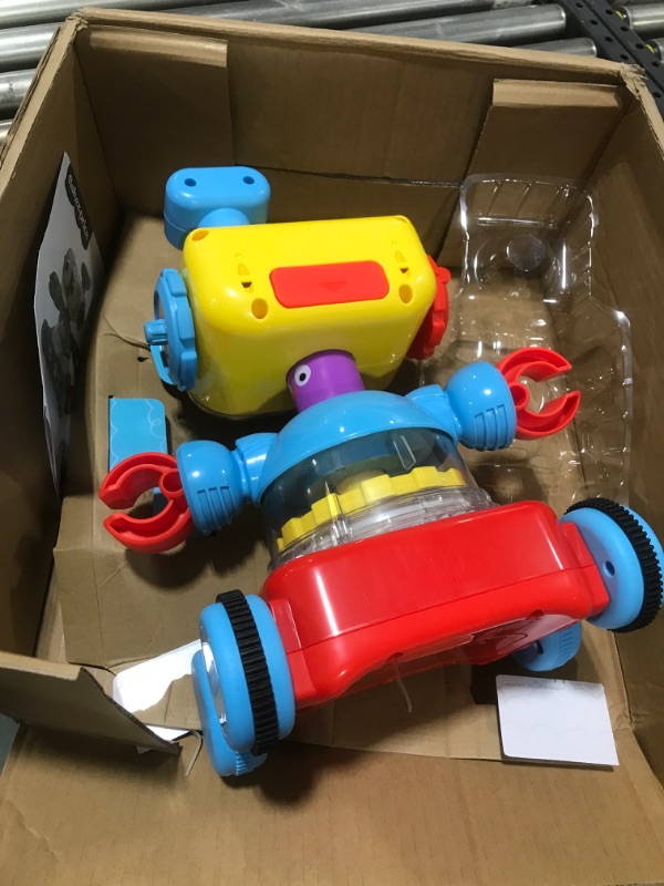 Photo 2 of  Fisher-Price 4-in-1 Robot Baby to Preschool Learning Toy with Lights & Music 