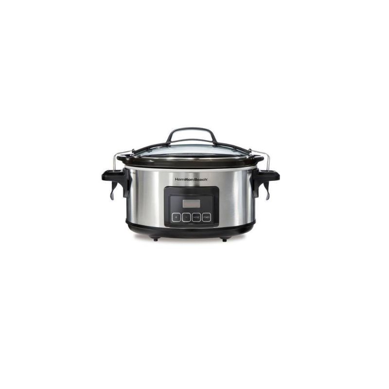 Photo 1 of  Hamilton Beach Programmable Stay or Go 6 Qt. Slow Cooker 