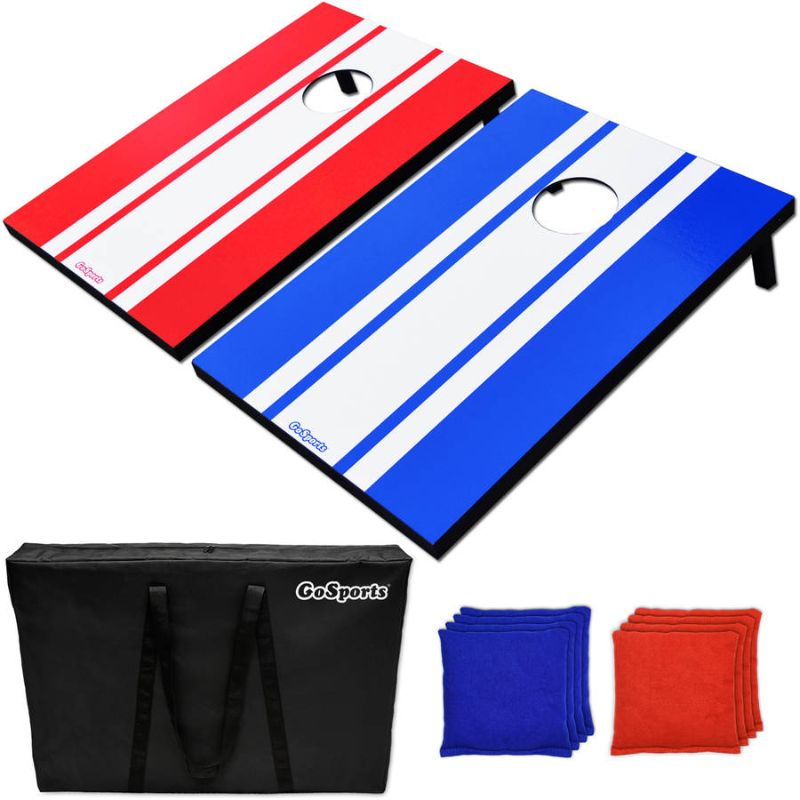 Photo 1 of  GoSports Classic Cornhole Set Includes 8 Bags Carry Case and Rules 