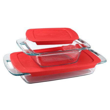 Photo 1 of  Pyrex Easy Grab Baking Dish 4-Pc. Set 