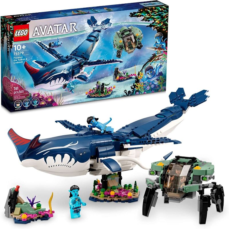 Photo 1 of  LEGO Avatar: The Way of Water Payakan The Tulkun & Crabsuit 75579 Building Toy Set for Kids, Boys, and Girls Ages 10+ (761 Pieces) 