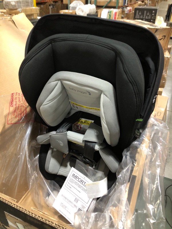 Photo 3 of Baby Jogger City GO 2 Infant Car Seat, Slate, Gray
