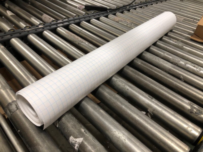 Photo 2 of Pacon® Grid Paper Roll, White, 1/2" Quadrille Ruled 34" x 200', 1 Roll 1/2" Grid