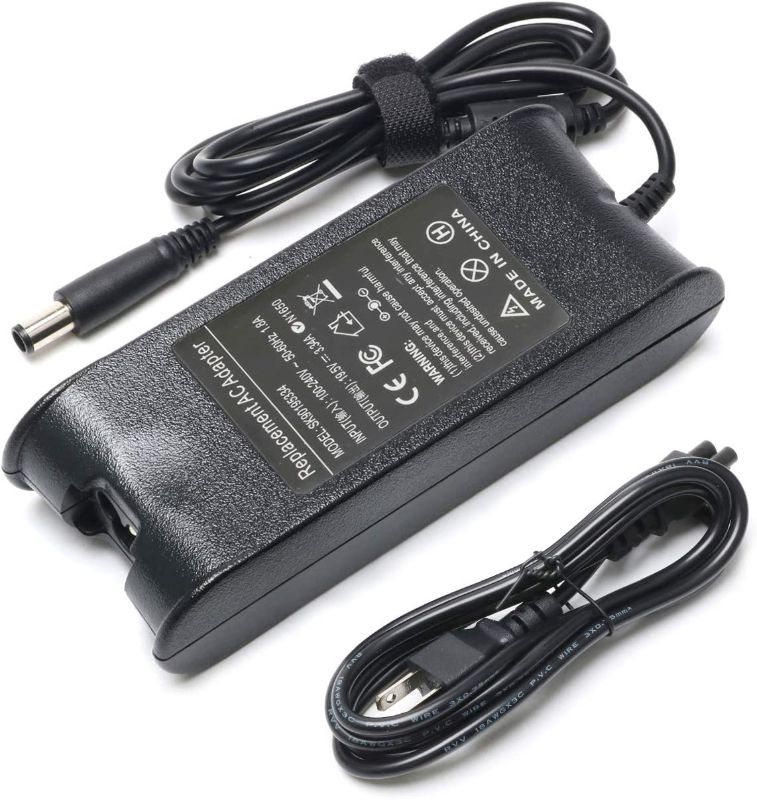 Photo 1 of 19.5V 3.34A 65W AC Adapter Laptop Charger Power Supply for Dell Inspiron 15 3521 3537 3531 15R 5521 5537 17 3721 5748 17R 5737 5721 14 3421 5421 14R 5437 5421 N5110 N5010 N7110
