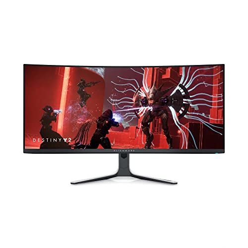 Photo 1 of Alienware 34 Inch Curved PC Gaming Monitor, 3440 X 1440p Resolution, Quantum Dot OLED 175Hz, 1800R Curvature, True 1ms GTG, 1,000,000:1 Contrast Ratio
