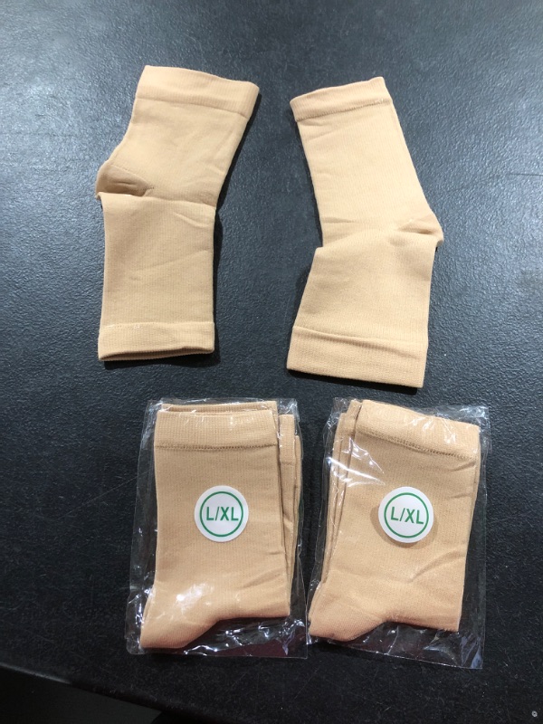 Photo 1 of 3 pairs ankle warmers/socks size L/XL