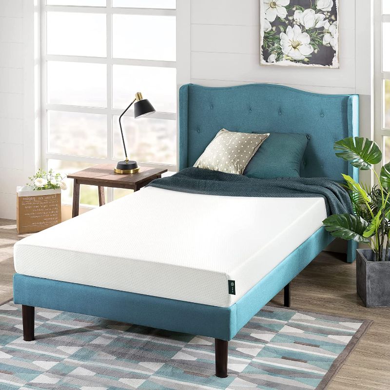 Photo 1 of Zinus 6 Inch Green Tea Memory Foam Mattress / CertiPUR-US Certified / Bed-in-a-Box / Pressure Relieving, Narrow Twin Narrow Twin 6 Inch Mattress